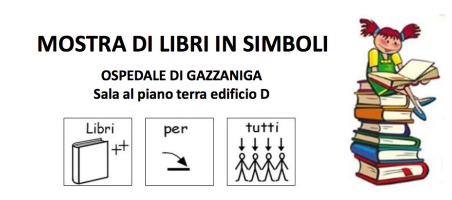 Disegno di bambina seduta su una pila di libri