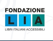 logo fondazione lia: lettere l,i,a in tre colori