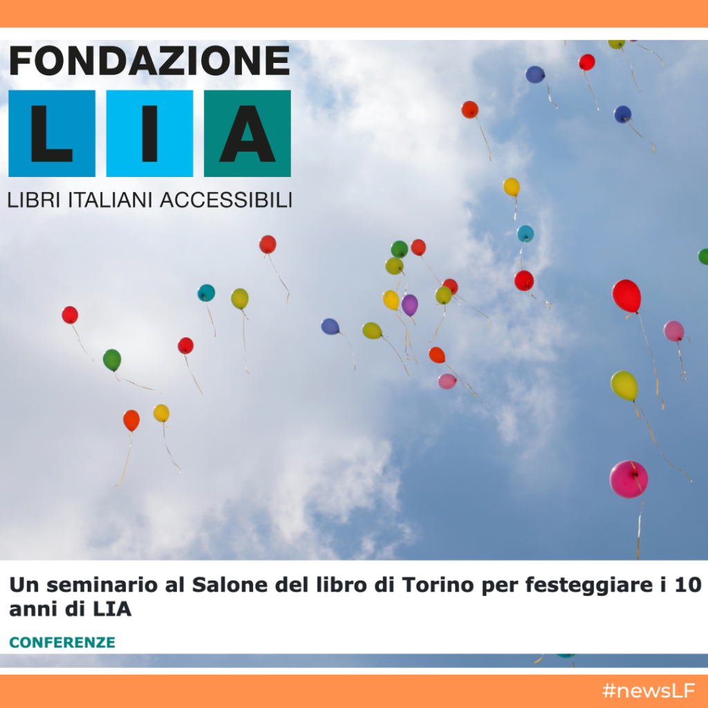 10 ANNI DI FONDAZIONE LIA